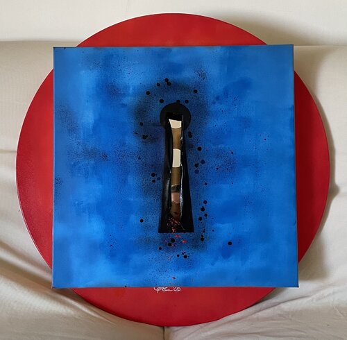 Accessi violati par Cristiano Cavedon, Peinture en vente sur Singulart