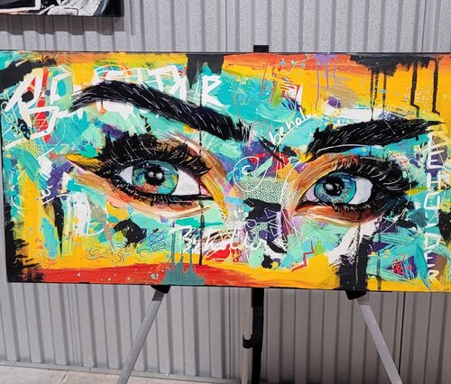 "Beholder's Eyes" de Deante Howard, Pintura a la venta en Singulart