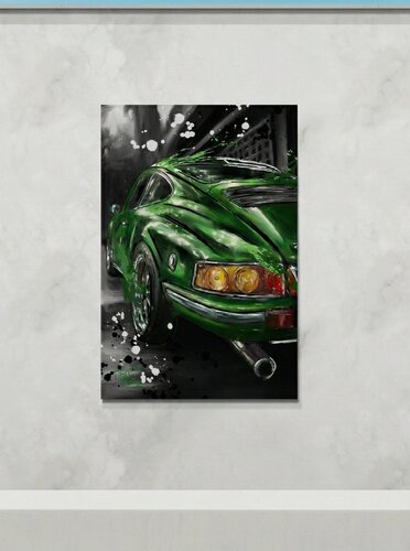 Greenlight - Giclee Canvas de Deante Howard, Impresión a la venta en Singulart