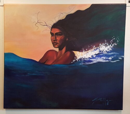 Marcelette van carol steffgen, Schilderij te koop op Singulart