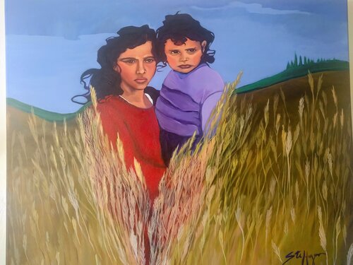 Into The Promise Land van carol steffgen, Schilderij te koop op Singulart