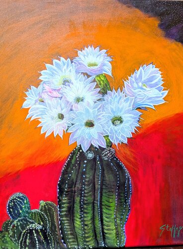 Nature's Prayer van carol steffgen, Schilderij te koop op Singulart