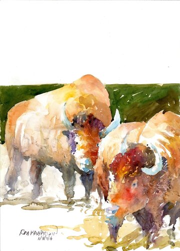 Range Rovers van Ron Kasprisin, Schilderij te koop op Singulart