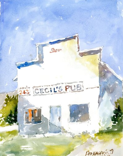 Cecil's Pub MT von Ron Kasprisin, Malerei kaufen auf Singulart