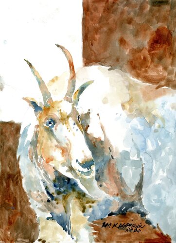 Spirit of Goat Peak di Ron Kasprisin, Pittura in vendita su Singulart