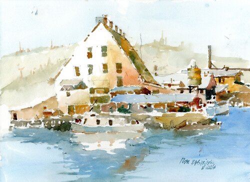 Klawak Cannery von Ron Kasprisin, Malerei kaufen auf Singulart