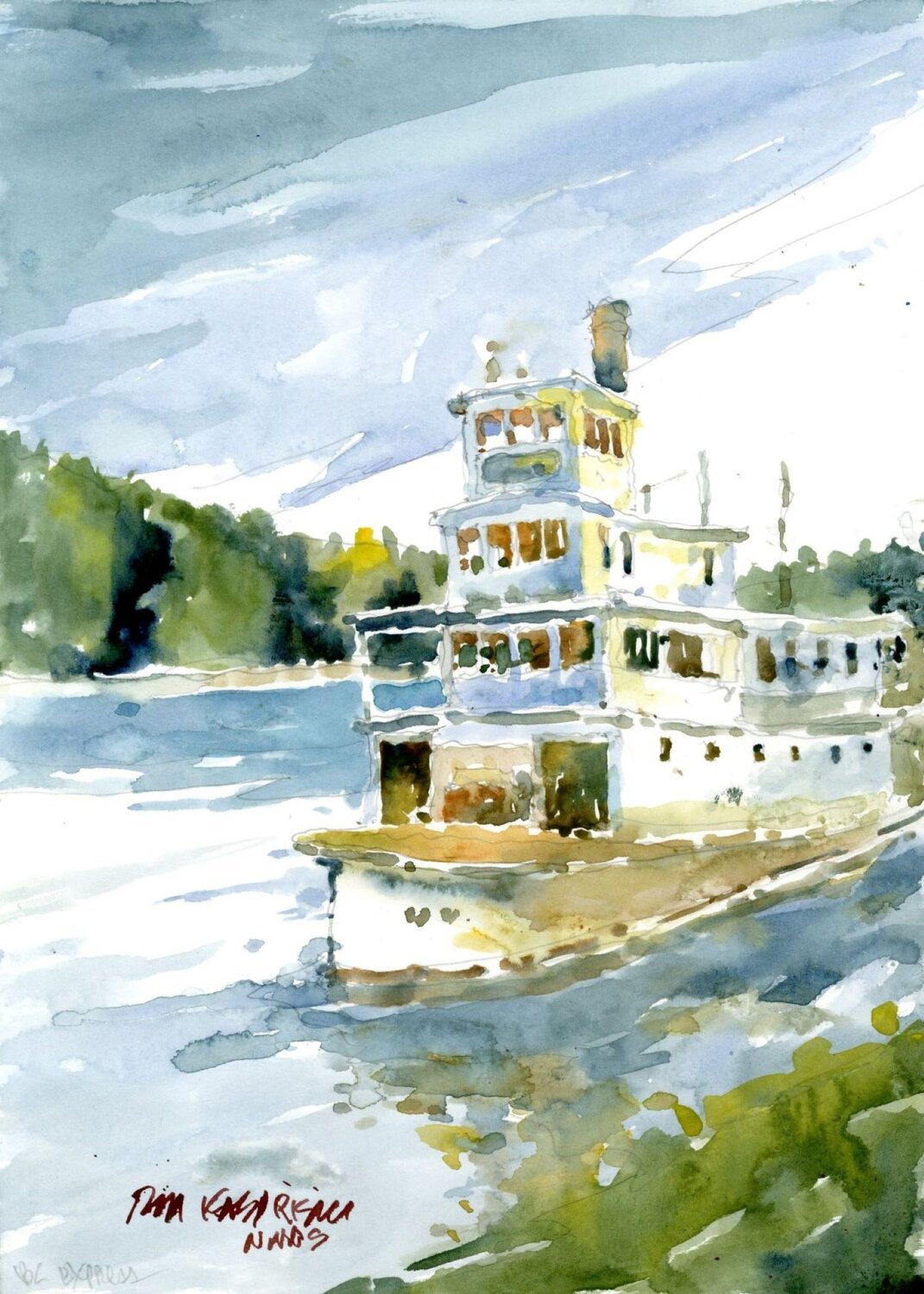 BC Express Steamboat Ron Kasprisin