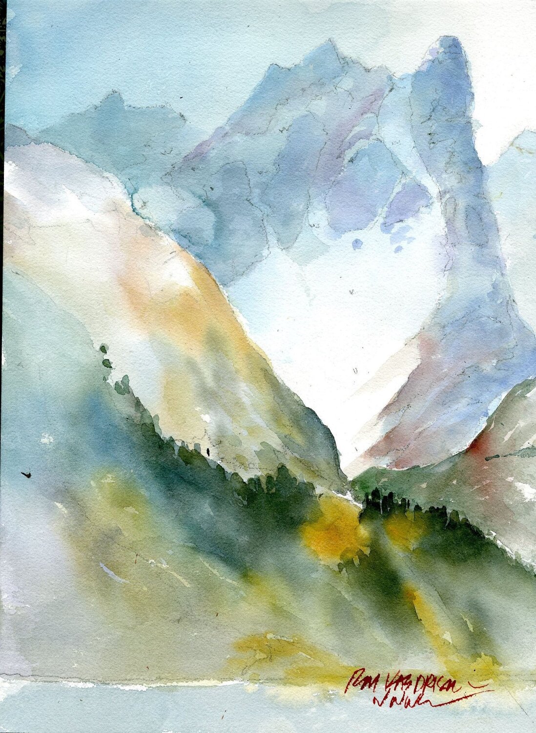 Lynn Glacier Ron Kasprisin