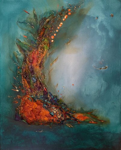 Core Awakening di Jacqui Hoitingh, Pittura in vendita su Singulart