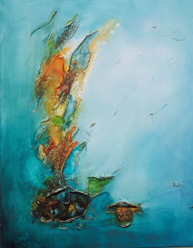 Rising Secrets from the Deep di Jacqui Hoitingh, Pittura in vendita su Singulart