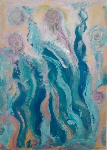 Movimientos by Juliana María de los Ángeles Modenutti, Painting for Sale on Singulart