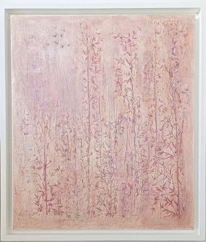 Bamboo Rosé von Juliana María de los Ángeles Modenutti, Malerei kaufen auf Singulart