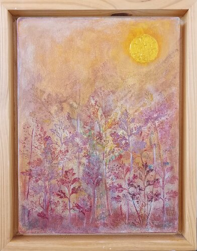 Luna de otoño von Juliana María de los Ángeles Modenutti, Malerei kaufen auf Singulart