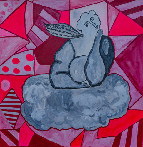 Angel in Freedom by Celine O´Neil, Painting for Sale on Singulart