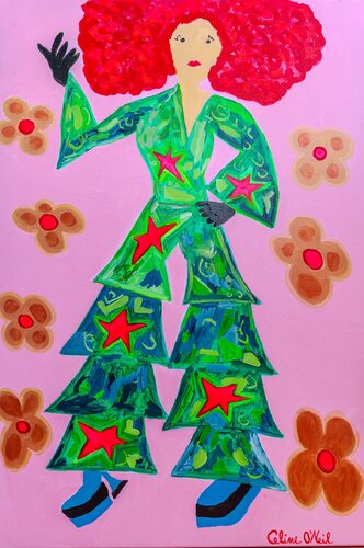 lady Noon von Celine O´Neil, Malerei kaufen auf Singulart