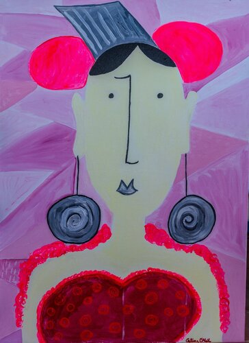 Mrs Smith from Capracotta by Celine O´Neil, Painting for Sale on Singulart