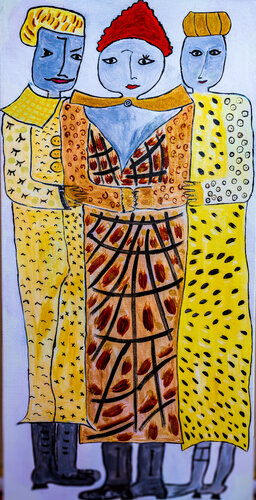 fashion in New York van Celine O´Neil, Schilderij te koop op Singulart