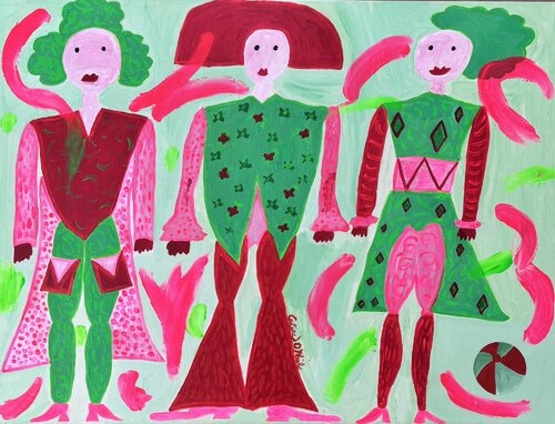 fashion Prag de Celine O´Neil, Pintura a la venta en Singulart
