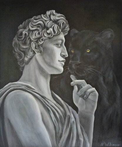 Dionysus de Natalia Wilkinson, Pintura a la venta en Singulart