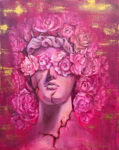 Blooming Silence par Natalia Wilkinson, Peinture en vente sur Singulart