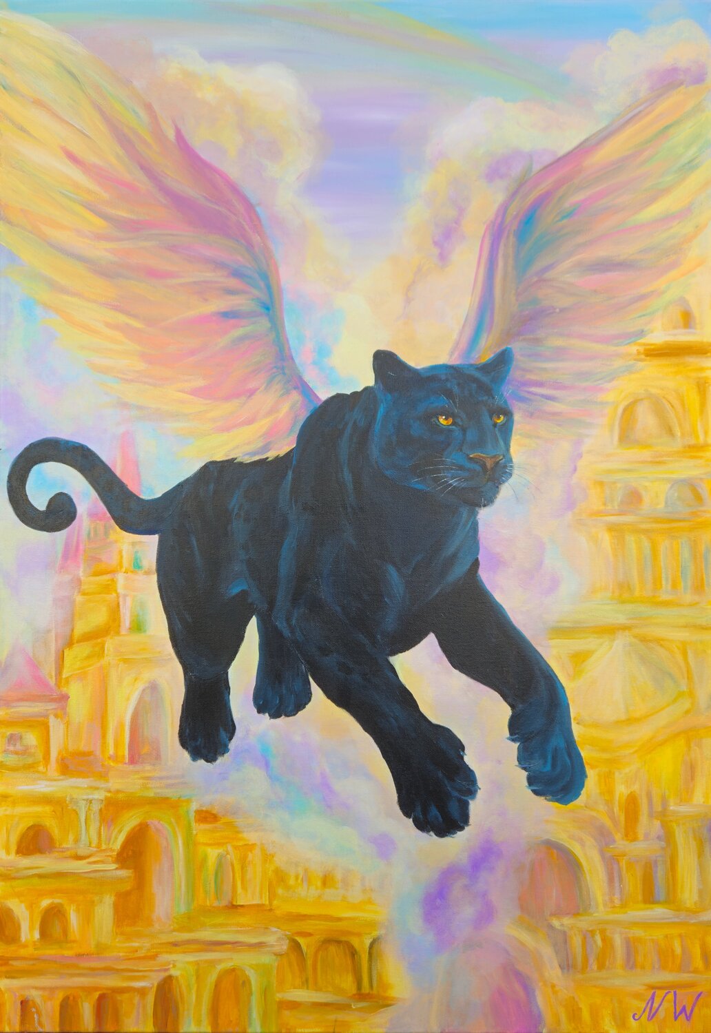 Liefde is het woord – Peter van Boeijen's schilderijen in Artishock |  palescue's kolom, image size:1032x1500