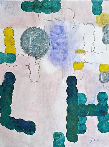 Train-train by yves minssart, Work on Paper for Sale on Singulart