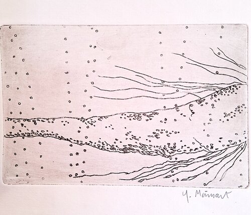 Poisson by yves minssart, Work on Paper for Sale on Singulart