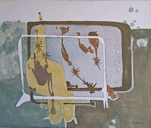 Passages aquatiques de yves minssart, Pintura a la venta en Singulart