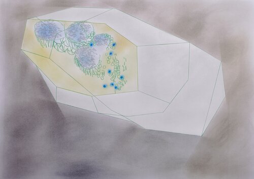Imbrication by yves minssart, 종이 for Sale on Singulart