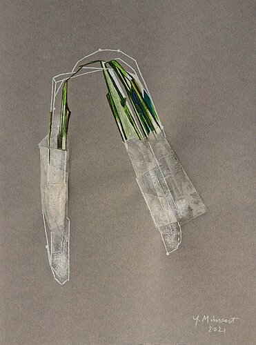 équilibre by yves minssart, Drawing for Sale on Singulart
