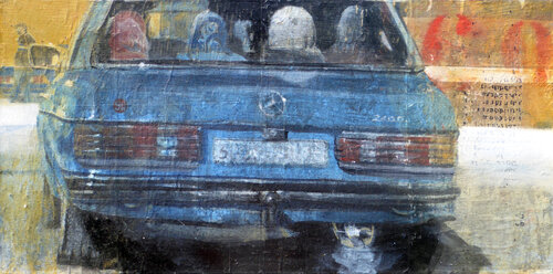 IL PASTO NUDO (PASSAGGIO A TANGERI) di Diego Scursatone, Pittura in vendita su Singulart