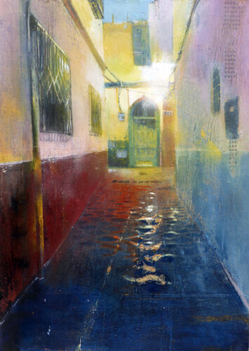 ORIENTAL DAWN di Diego Scursatone, Pittura in vendita su Singulart