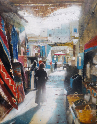 IL MONDO IN UN TAPPETO (THE WORLD IN A CARPET) di Diego Scursatone, Pittura in vendita su Singulart