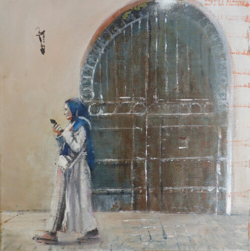 DOPO LA PARTENZA (AFTER THE DEPARTURE) di Diego Scursatone, Pittura in vendita su Singulart
