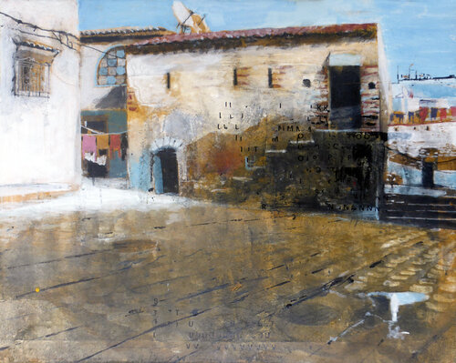 ANTICHE MURA (ANCIENT WALLS) de Diego Scursatone, Pintura a la venta en Singulart