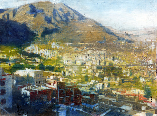 EL BARRIO by Diego Scursatone, 회화 for Sale on Singulart