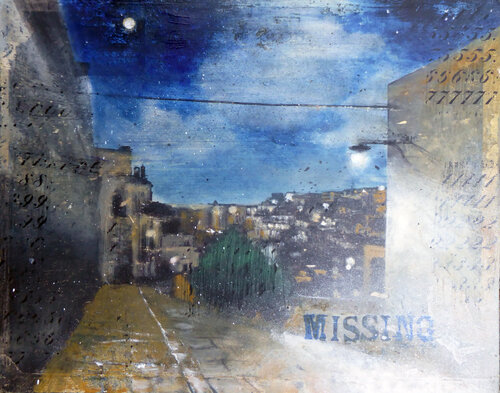 LIGHT POLLUTION n°3 (MISSING) de Diego Scursatone, Pintura a la venta en Singulart