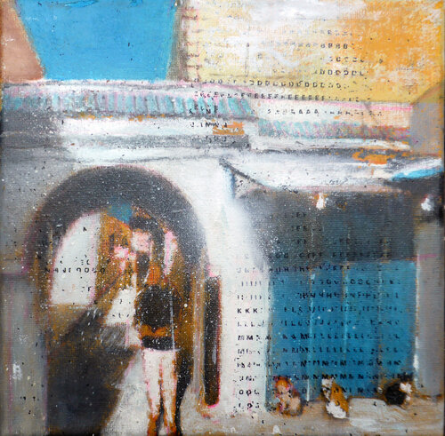 MONDI LONTANISSIMI n°9 di Diego Scursatone, Pittura in vendita su Singulart