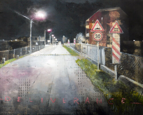 LIGHT POLLUTION n°18 (DELIVERANCE) by Diego Scursatone, Painting for Sale on Singulart