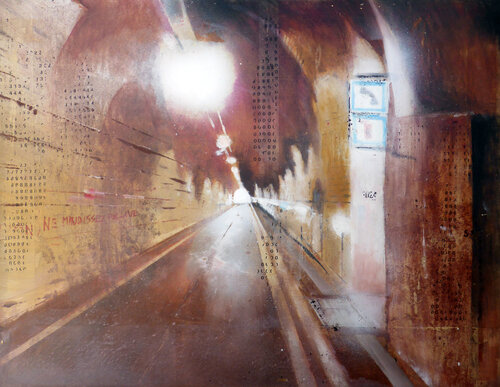 THE TUNNEL by Diego Scursatone, Painting for Sale on Singulart