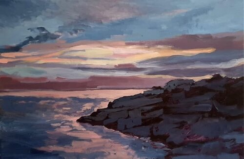 calanques les Goudes Marseille von Manejudith Sitruk, Malerei kaufen auf Singulart