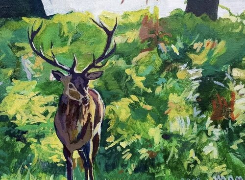cerf von Manejudith Sitruk, Malerei kaufen auf Singulart