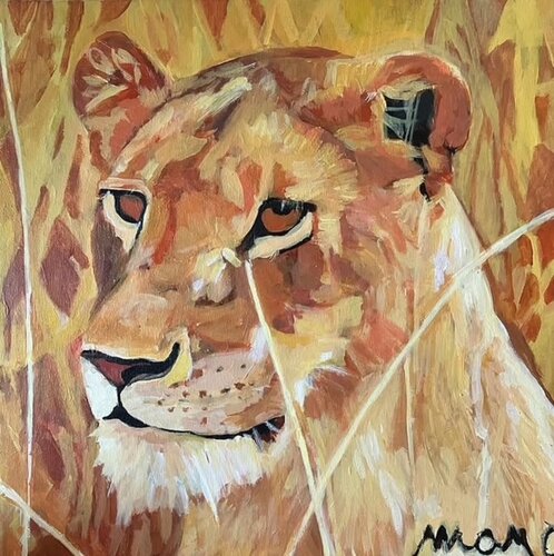lionne von Manejudith Sitruk, Malerei kaufen auf Singulart