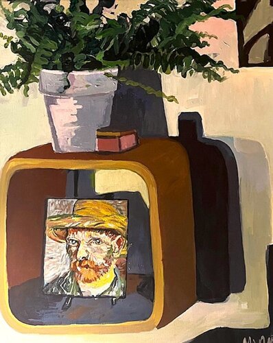 portrait de Vincent Van gogh von Manejudith Sitruk, Malerei kaufen auf Singulart