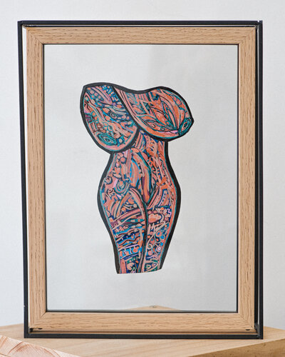 Golosa Amanda de Vera de Plomo, Pintura a la venta en Singulart