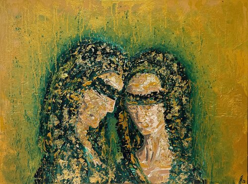 Love is Blind van Fie Freja Sandkamm, Schilderij te koop op Singulart