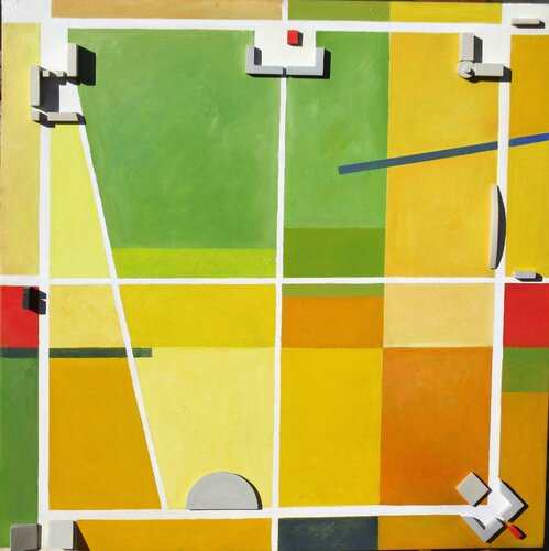 QUATTRO ANGOLI par Sergio Franzosi, Peinture en vente sur Singulart