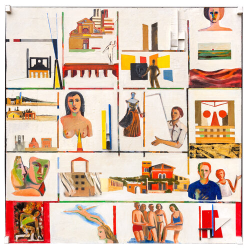 SUITE / REPERTORIO MORFOLOGICO par Sergio Franzosi, Peinture en vente sur Singulart
