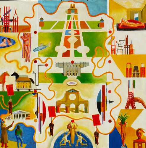 SUITE  10/23 par Sergio Franzosi, Peinture en vente sur Singulart