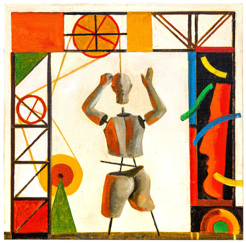 ATELIER (2) van Sergio Franzosi, Schilderij te koop op Singulart